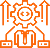 Icon representing secure API development and management for seamless system connectivity